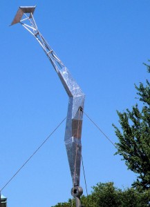 Bolt of Lightning sculpture